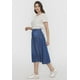 thumbnail image 4 of Falda Mujer Larga Denim Azul Oscuro Corona, 4 of 5