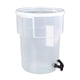 thumbnail image 4 of Dispensador De Bebidas Con Tapa Transparente Con Grifo Para Reunir Viajes Cocina 22L, 4 of 5