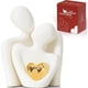 thumbnail image 1 of Figura Decorativa Pareja Mini LINYTHER Ceraamica Corazaan Dorado 8 cm, 1 of 3