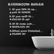 thumbnail image 2 of Decomural Bathroom Rules Bathroom WS-41028, 2 of 2