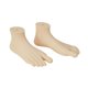 thumbnail image 2 of 2x Mannequin Foot Sandal Shop Shop Shoping Sketching Home Malls Lifesize Skin, 2 of 5