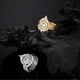 thumbnail image 2 of Anillos de Moissanita Juego de Anillos de Boda para Mujer Color D Claridad VVS1 Anillo de Compromiso de Oro Plata Esterlina 925 Eternidad Apilable Juego de Anillos Nupciales Talla 5-9, 2 of 7