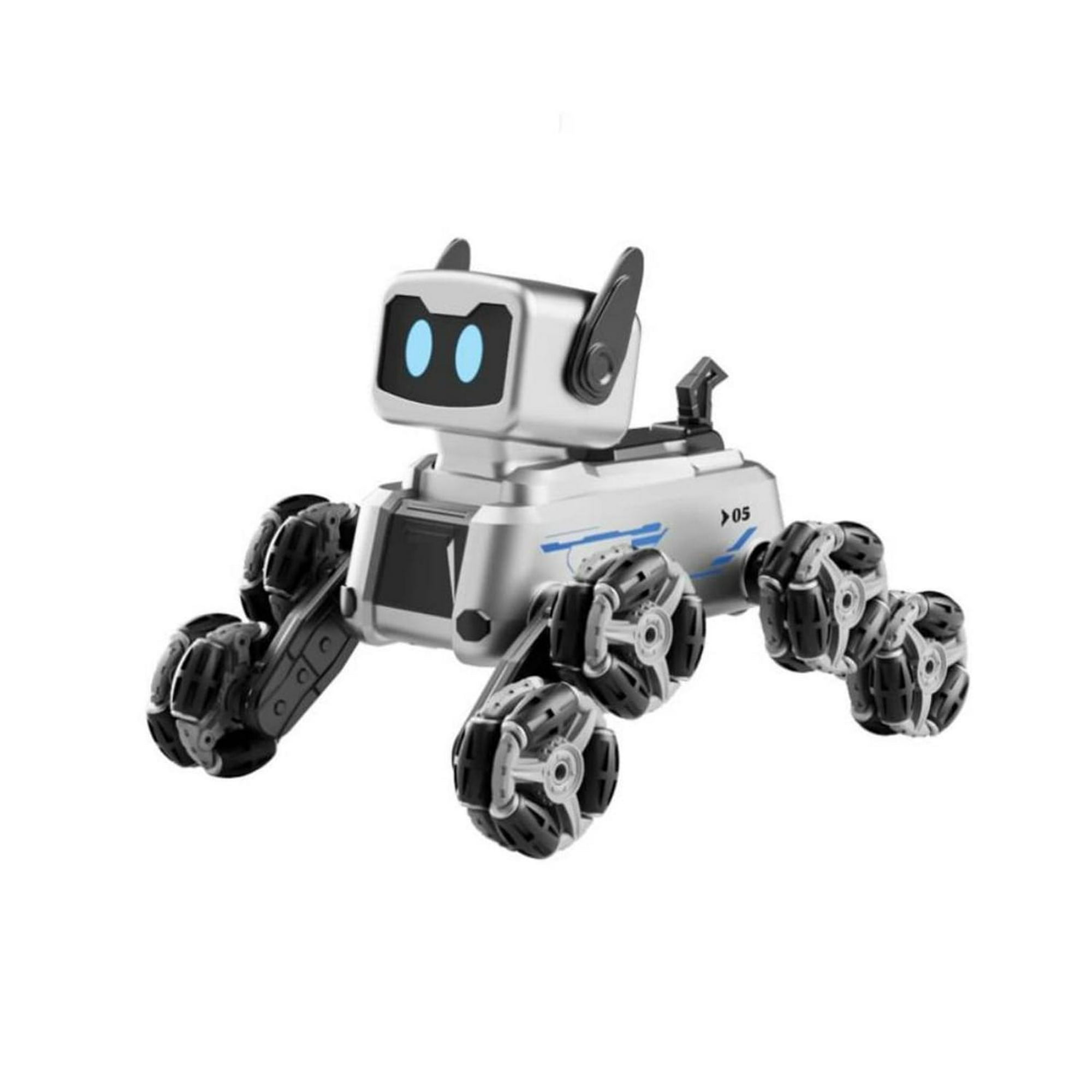 Genérico - Perro Robot Inteligente E Interactivo Con 8 Ruedas