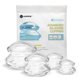 thumbnail image 1 of Set de 4 Ventosas de Silicona Transparente para Masaje ICUPPING, 1 of 6