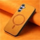 thumbnail image 4 of Magnetic Slim Case for Samsung Galaxy A14 with Camera Guard & Anti-Scratch Back Yellow, 4 of 6
