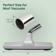 thumbnail image 2 of Selgo Floor Brush with Metal Curved Swivel Elbow and Soft Horsehair Bristles, 2 of 3