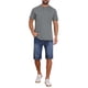 thumbnail image 2 of INSPIRE CHIC Camiseta Henley de Manga Corta con Bolsillo y Cuello Redondo para Hombre S Gris, 2 of 6