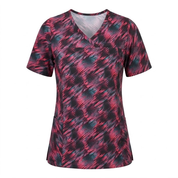 Delantal Mujer tela elasticada estampada - Art. 2346