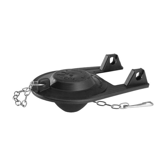 Flapper Korky 54BP para tanque de inodoro, 5 cm, fabricado en EE. UU., color negro