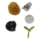 thumbnail image 2 of Pato con casco negro diseño Bola 8, 2 of 2
