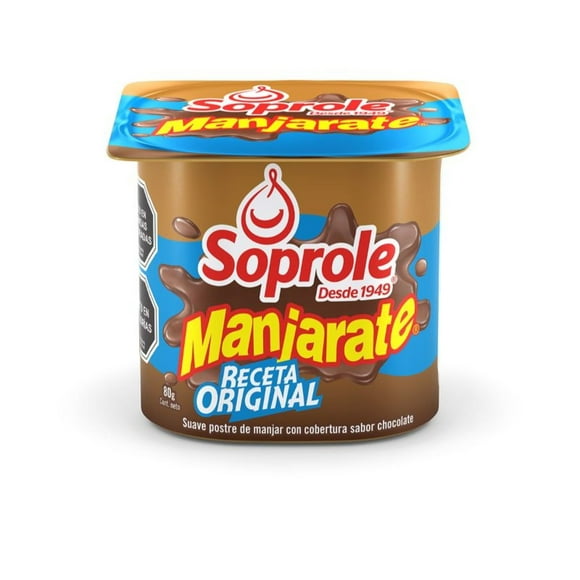 Postre Manjarate Chocolate Receta Original Pote, 80 g