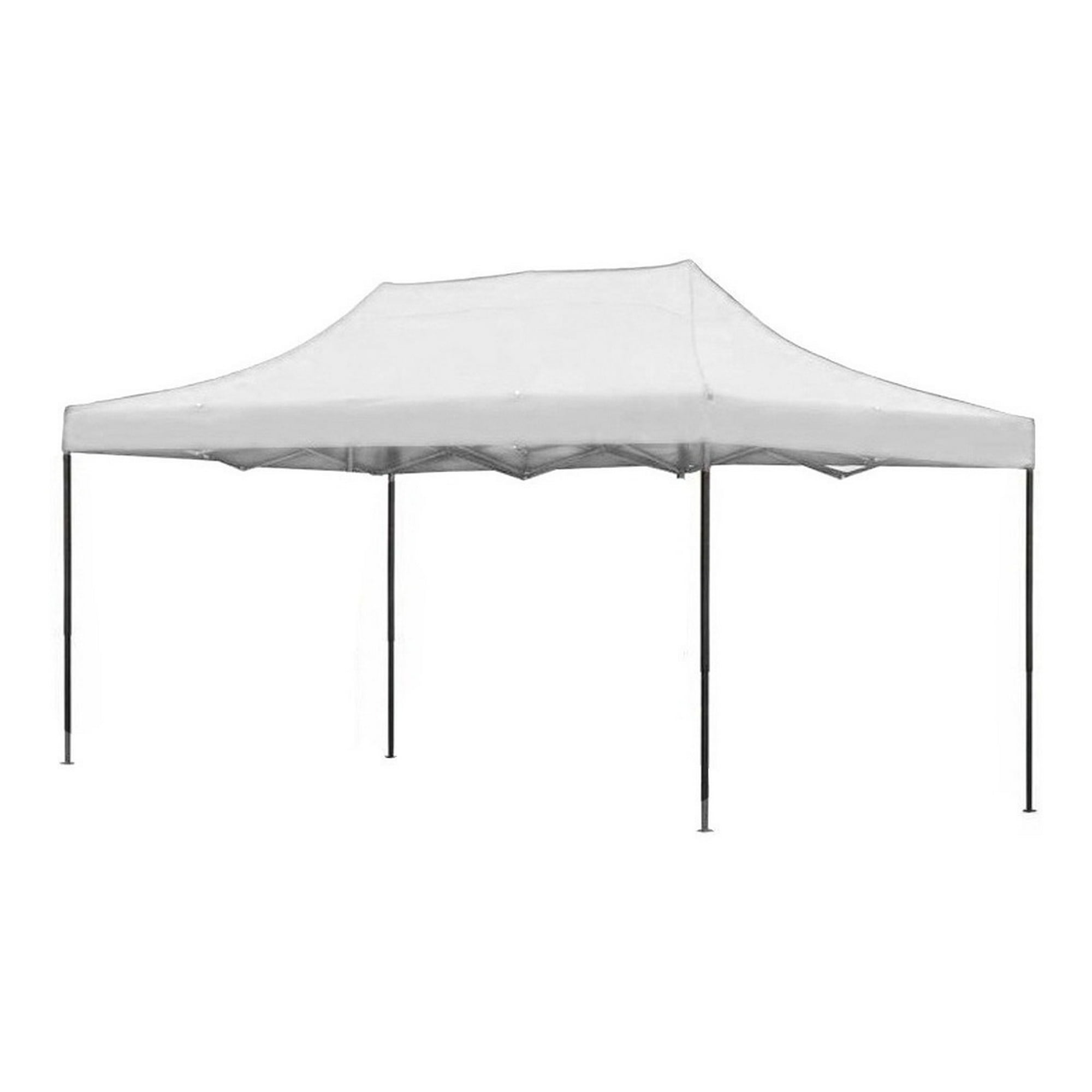 Jardimex - Toldo Plegable 3x4.5m Impermeable Blanco
