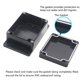 thumbnail image 4 of Caja de conexiones Zulkit de ABS IP65 impermeable 115x90x55 mm, 4 of 8