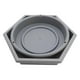 thumbnail image 1 of Comederos Para Pájaros Colgantes, Bandeja De Alimentación Exterior Para Pájaros, Periquitos, Estorninos, Color Gris, 2 Piezas, 1 of 5