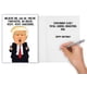 thumbnail image 3 of Tarjeta de felicitación, divertida, para cumpleaños del presidente Trump, 15 x 15 cm, 3 of 5