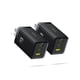 thumbnail image 1 of Cargador 2 Pack De 65 W Usb C Pps De 3 Puertos Para Macbook Ipad, 1 of 9