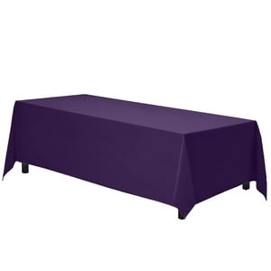Mantel Gee Di Moda Rectangular 70X120 Cm De Poliéster Morado