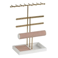 Magideal - Estante De Presentación De Joyería, Soporte De Exhibición De Pulsera, Soporte Portátil Duradero Para Pendientes, Práctico Para Sala De Estar, Hogar, E