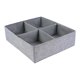 thumbnail image 1 of REGALWOVEN Caja de Almacenamiento de Tela con Diseño Plegable, Organizador Versátil 14*12*3.9 Gris, 1 of 7