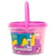 thumbnail image 4 of Cubo dúo de arena Play-Doh Sand en balde dos colores rosa y morado, 4 of 5