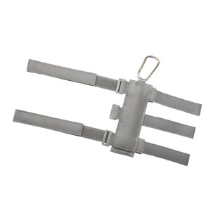 Bothyi - Portabotellas Con Hebilla Fuerte Montaje De Altavoz Correa De Bicicleta Para Carrito De Golf Gris 2 Correas