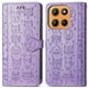 thumbnail image 2 of Funda Cartera FOXDOCK para Motorola Moto G15 , Flip PU con Relieve de Gatos y Perros, Tarjetero y Soporte, 2 of 6
