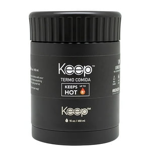 Termo Comida Keep 450 Ml Color Negro - Ps