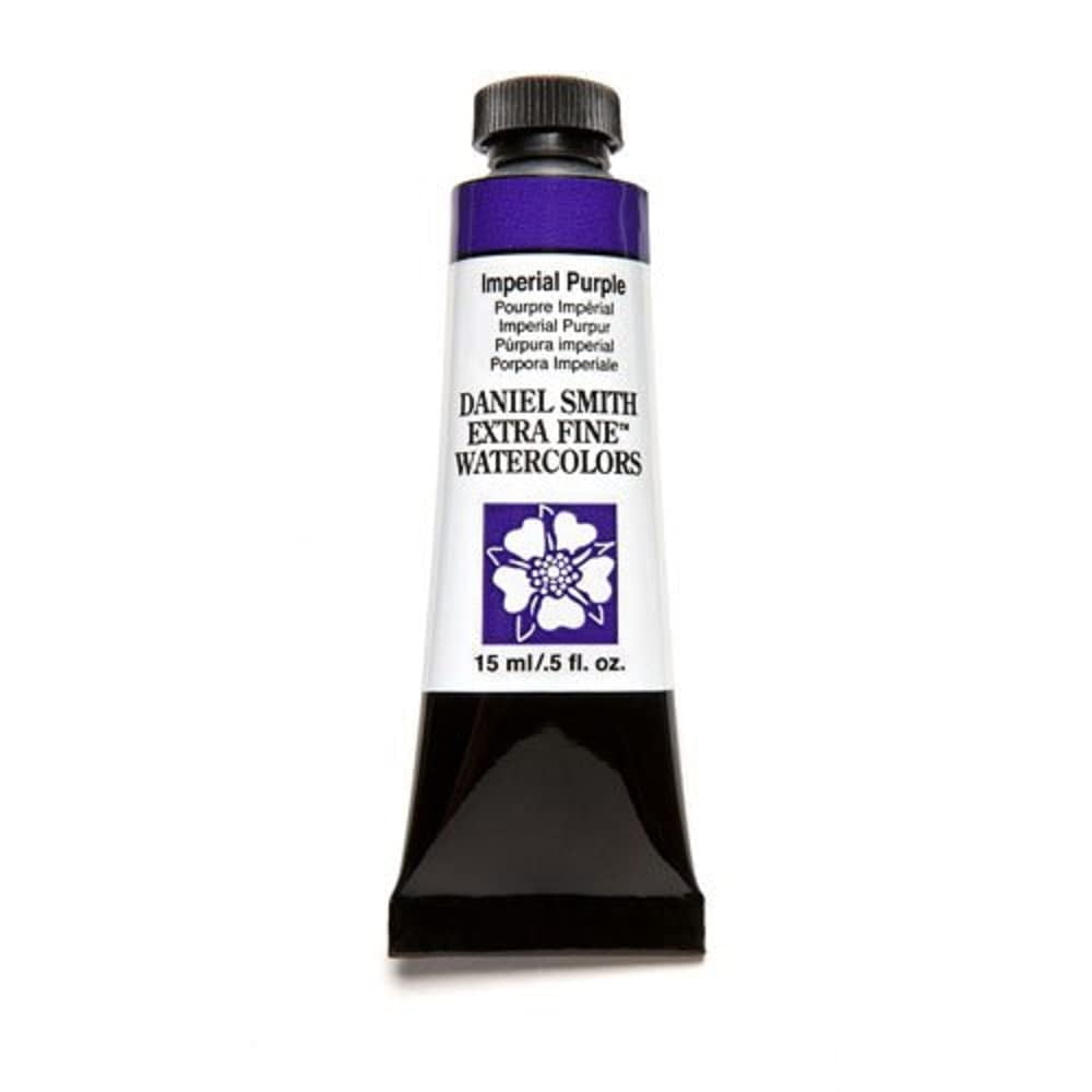 Pintura De Acuarela Daniel Smith Extrafina De 15 Ml, Color Morado Imperial