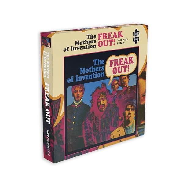 Rompecabezas RockSaws ¡Frank Zappa y The Mothers of Invention se asustan! ¡1000 piezas