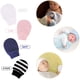 thumbnail image 5 of Manoplas de algodón para bebés, niños y niñas, antiarañazos, paquete de 3 (rayas blancas y negras, 0-3 meses), 5 of 7