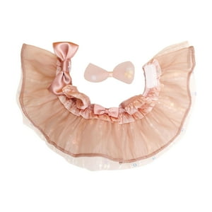 Genérico - Ropa De Vestir Para Muñecas Vestido Práctico Regalo De Cumpleaños Mini Ropa Para Muñecas De 6 Pulgadas Rosa