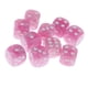 thumbnail image 2 of 10 Dados Digitales De Plástico De 6 Lados D6 Para Accesorio De Juego De Barra De Fiesta Rosa, 2 of 4