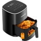 thumbnail image 1 of Freidora de aire Fullwill 6QT con ventana visible, recubrimiento antiadherente y 1700W, negra, 1 of 7