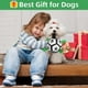 thumbnail image 2 of Pelota de fútbol para perros QDAN Dog Toy con correas para perros pequeños, 2 of 3