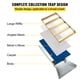 thumbnail image 5 of Caja de esclusa VEVOR plegable de aleación de aluminio compacta 50 para oro, 5 of 9