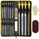 thumbnail image 1 of Juego de archivadores Topec de 26 piezas de acero con alto contenido de carbono para carpintería y metal, 1 of 7