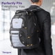 thumbnail image 4 of Mochila Targus Drifter II negro/gris para hombre 17 portátil, 4 of 7