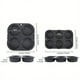 thumbnail image 3 of 2pcs, Hamburger Bun Molds, 4 / 6 Cavity Silicone Perforated Bread Mold, Baking Tools, Kitchen Gadgets, Kitchen Accessories, 3 of 4