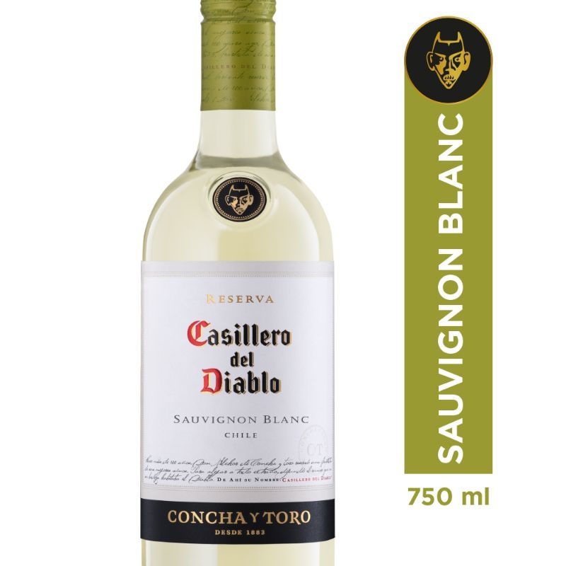 Casillero Del Diablo - Vino Blanco Sauvignon Blanc Reserva Botella
