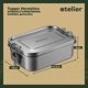 thumbnail image 2 of Tupper Acero Inoxidable Tapa Cuerpo 850ml, 2 of 2