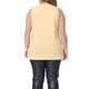 thumbnail image 3 of Agnes Orinda Tops sin mangas para mujer de talla grande con brillo, lentejuelas y escote en V, talla 5X, color dorado, 3 of 6