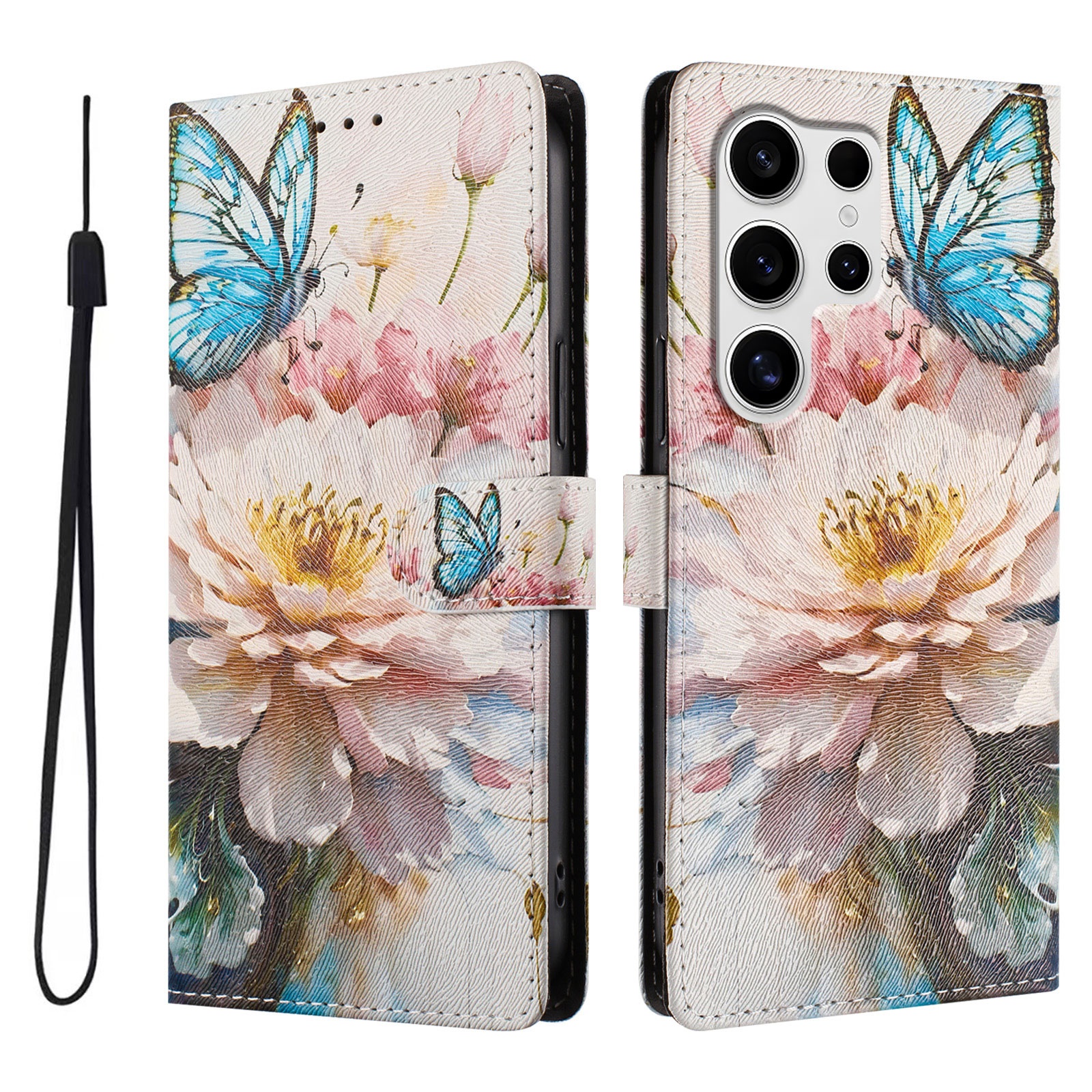 Foxdock Funda Tipo Cartera Para Samsung Galaxy S22 Ultra Con