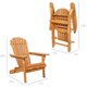thumbnail image 3 of Silla Terraza Muskoka Madera Plegable Natural, 3 of 4