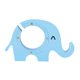 thumbnail image 1 of Animal Elefante Banco De Dinero Moneda Caja De Ahorro En Efectivo Hucha Madera Artesanía Azul, 1 of 5