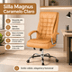thumbnail image 5 of Silla Gerencial Magnus Caramelo  para Oficina, Estudio o Home Office con Diseño Elegante, 5 of 8