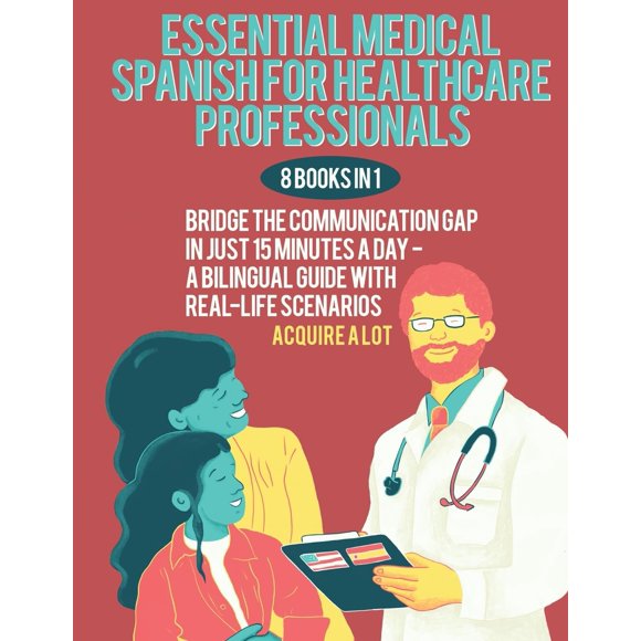Libro Acquire a Lot Español Médico Esencial 8 en 1