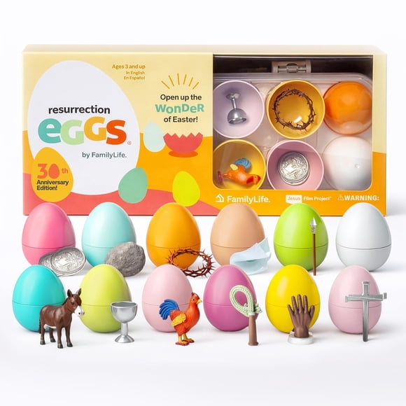 Resurrection Eggs FAMILYLIFE, set de 12 piezas para la historia de Pascua