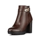 thumbnail image 5 of Botin Casual Mujer Vintage Comodo Tacon Grueso Weide QBM15, 5 of 9