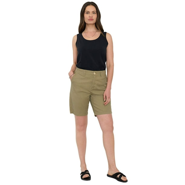 Short Mujer Bermuda Verde Corona