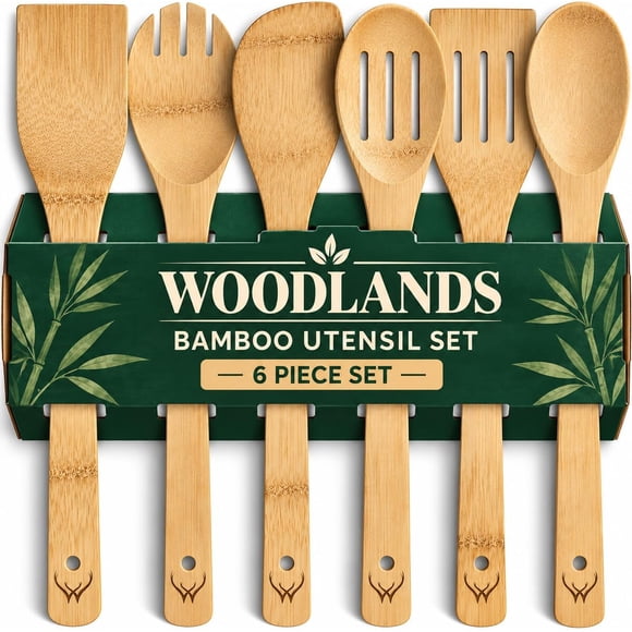 Utensilios de Cocina de Bambú WOODLANDS